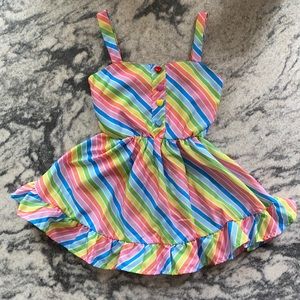 Rainbow dress 18-24mo no label